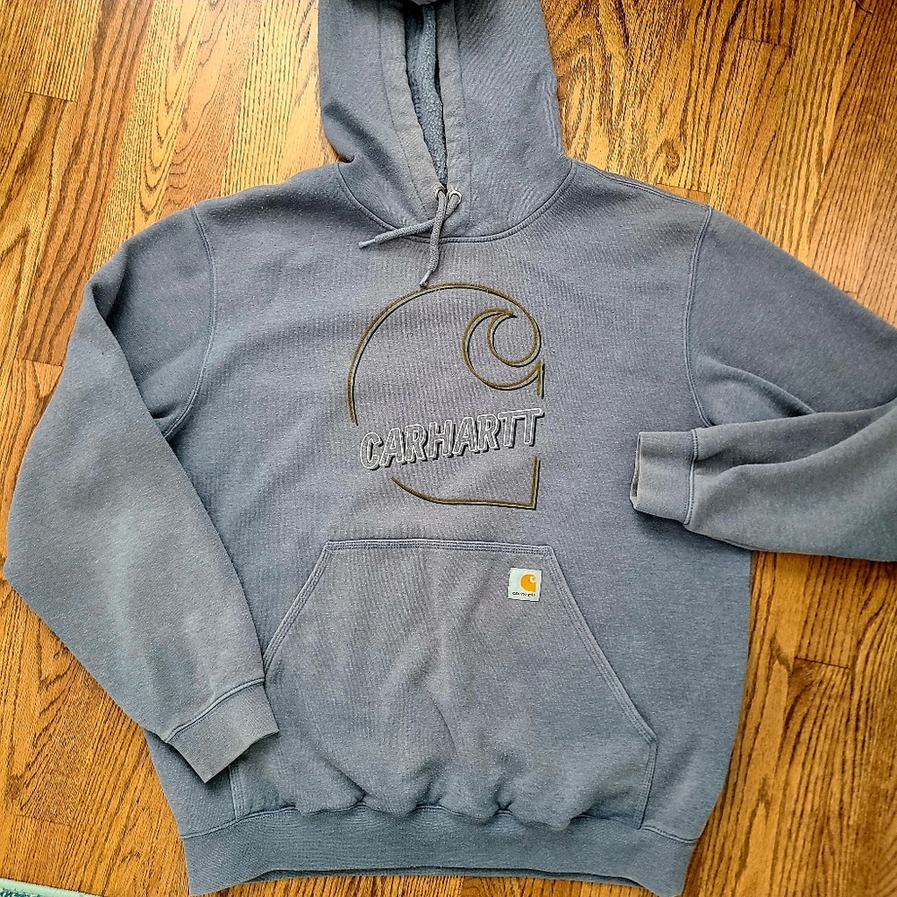Carhartt Midweight Hoodie Men Large Workwear